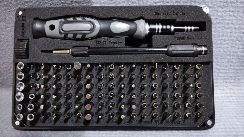 Набор отверток для точных работ KRANZ RA-05 106 предметов  картинка